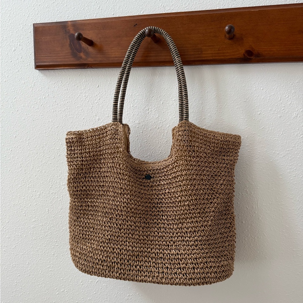 CALIA by Carrie Underwood Tan Woven Tote